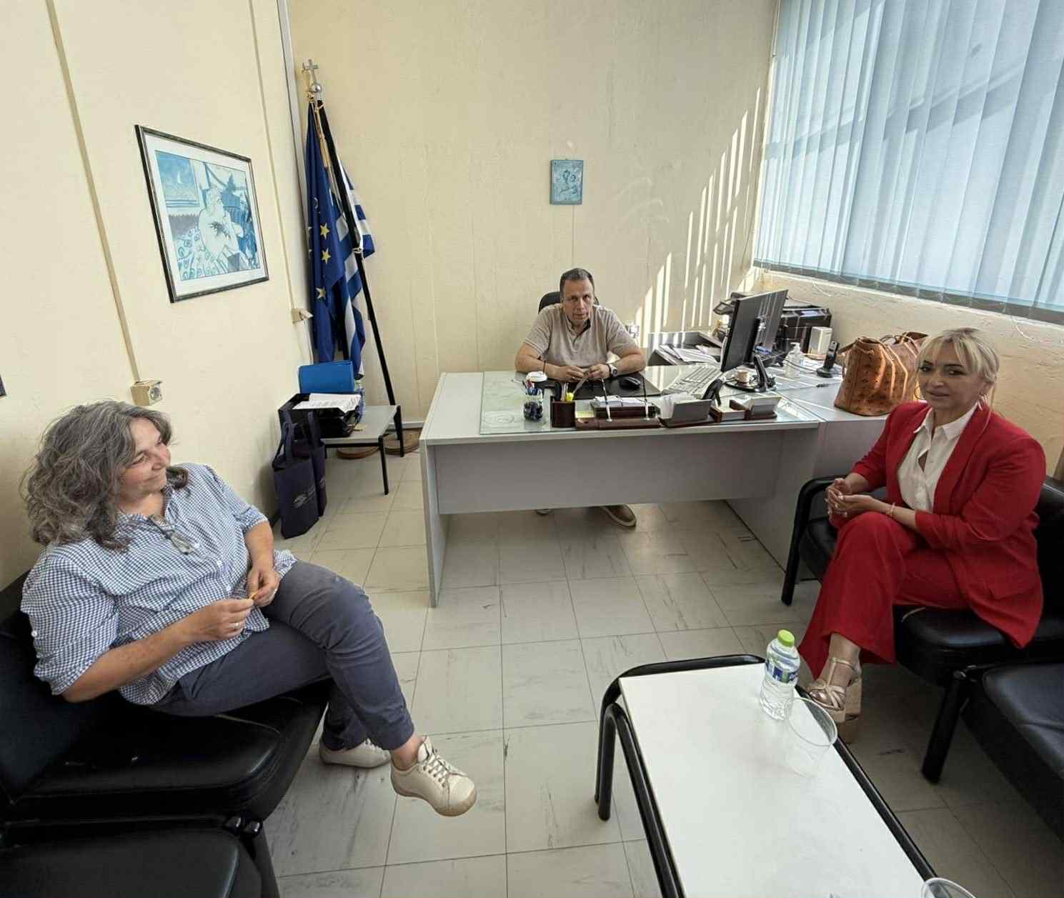 Επίσκεψη της Αντιπεριφερειάρχη Πιερίας στη (Σ.Α.Ε.Κ.) Κατερίνης