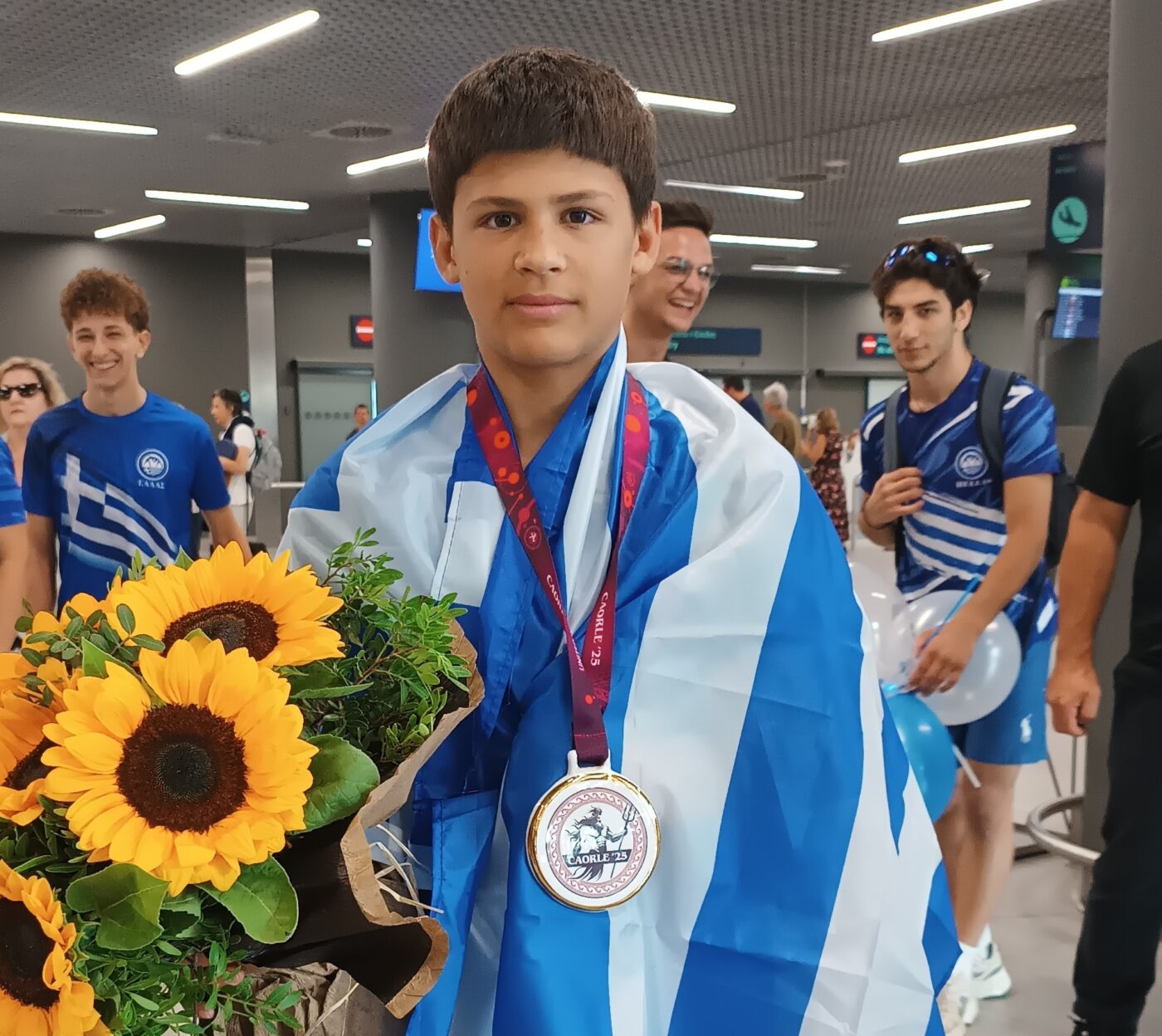 Συγχαρητήριο μήνυμα του Δημάρχου Κατερίνης για τη χρυσή διάκριση του Νίκου Ζινίσα στο Πανευρωπαϊκό Πρωτάθλημα Πάλης U15