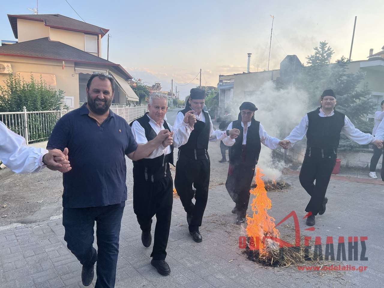 Το έθιμο του Κλήδονα αναβίωσε στην Περίσταση Πιερίας από τον Σύλλογο Ανατολικοθρακιωτών