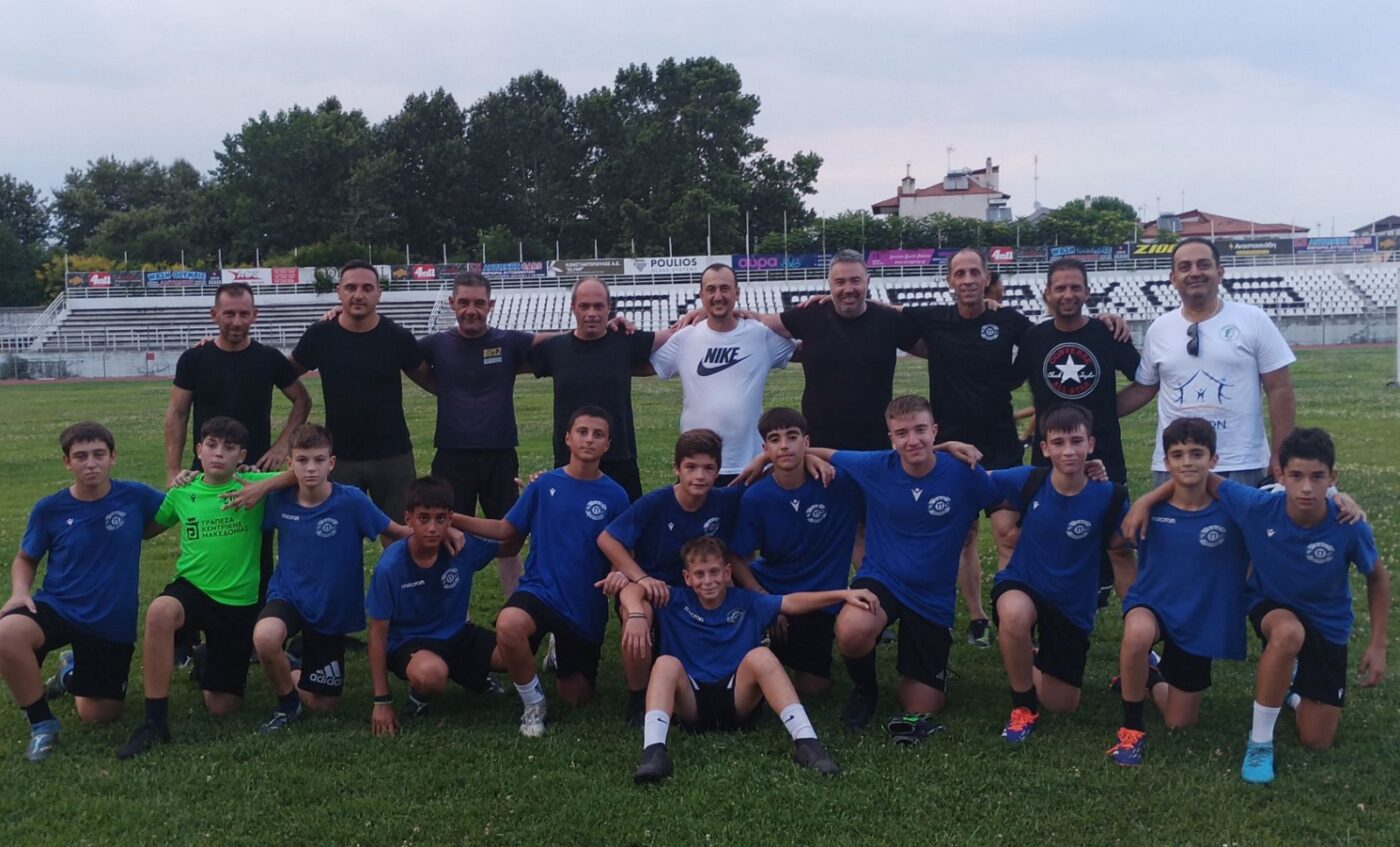 Τελετή λήξης ποδοσφαιρικής χρονιάς για τα Τμήματα Υποδομής του ΣΦΚ Πιερικού