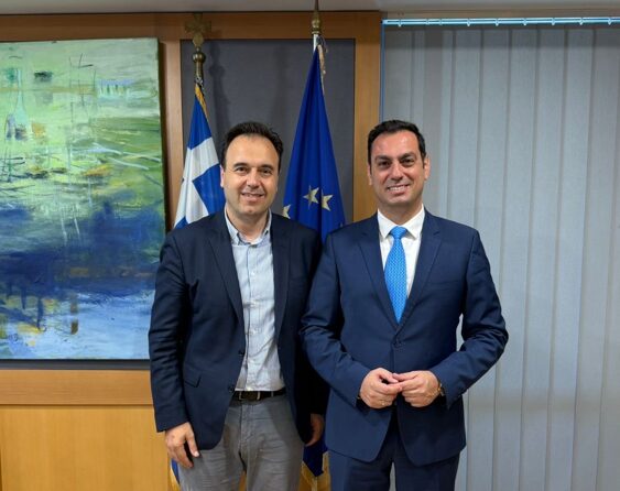 Συνάντηση του Σπύρου Κουλκουδίνα με τον Υπουργό Ψηφιακής Διακυβέρνησης