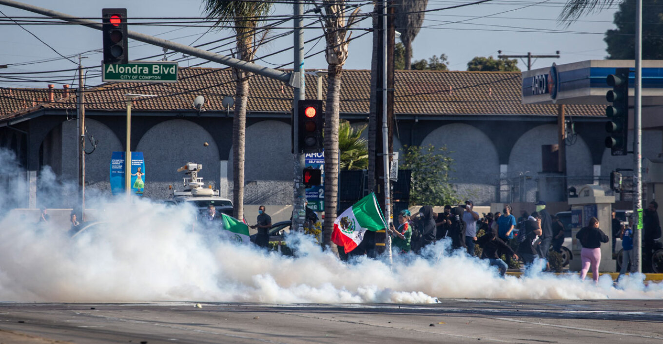 Διαδηλώσεις στο Λος Άντζελες: Φωτογράφος δέχθηκε πυροβολισμό από αστυνομικό