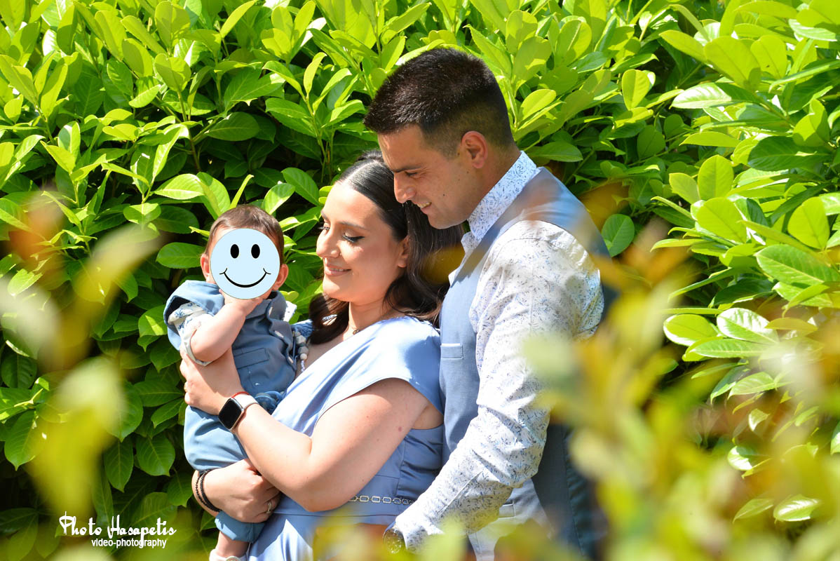 Η όμορφη βάπτιση του Χρήστου – Νεκτάριου: Απόστολε και Φιλομένη να σας ζήσει!