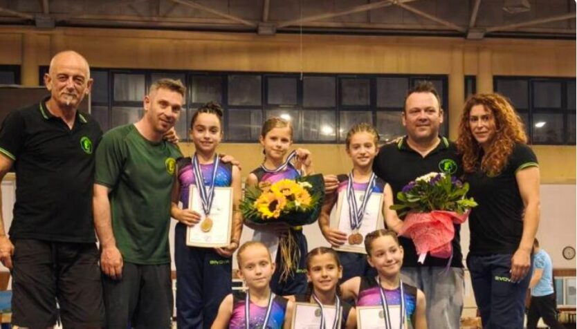 Χρυσές διακρίσεις για τον ΓΑΣ Αρχέλαο στην ενόργανη γυμναστική στη Θεσσαλονίκη