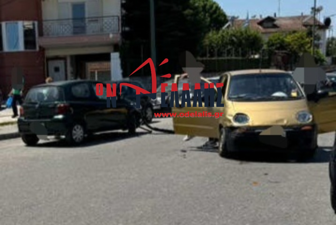 Τροχαίο ατύχημα το μεσημέρι του Σαββάτου στην Κατερίνη