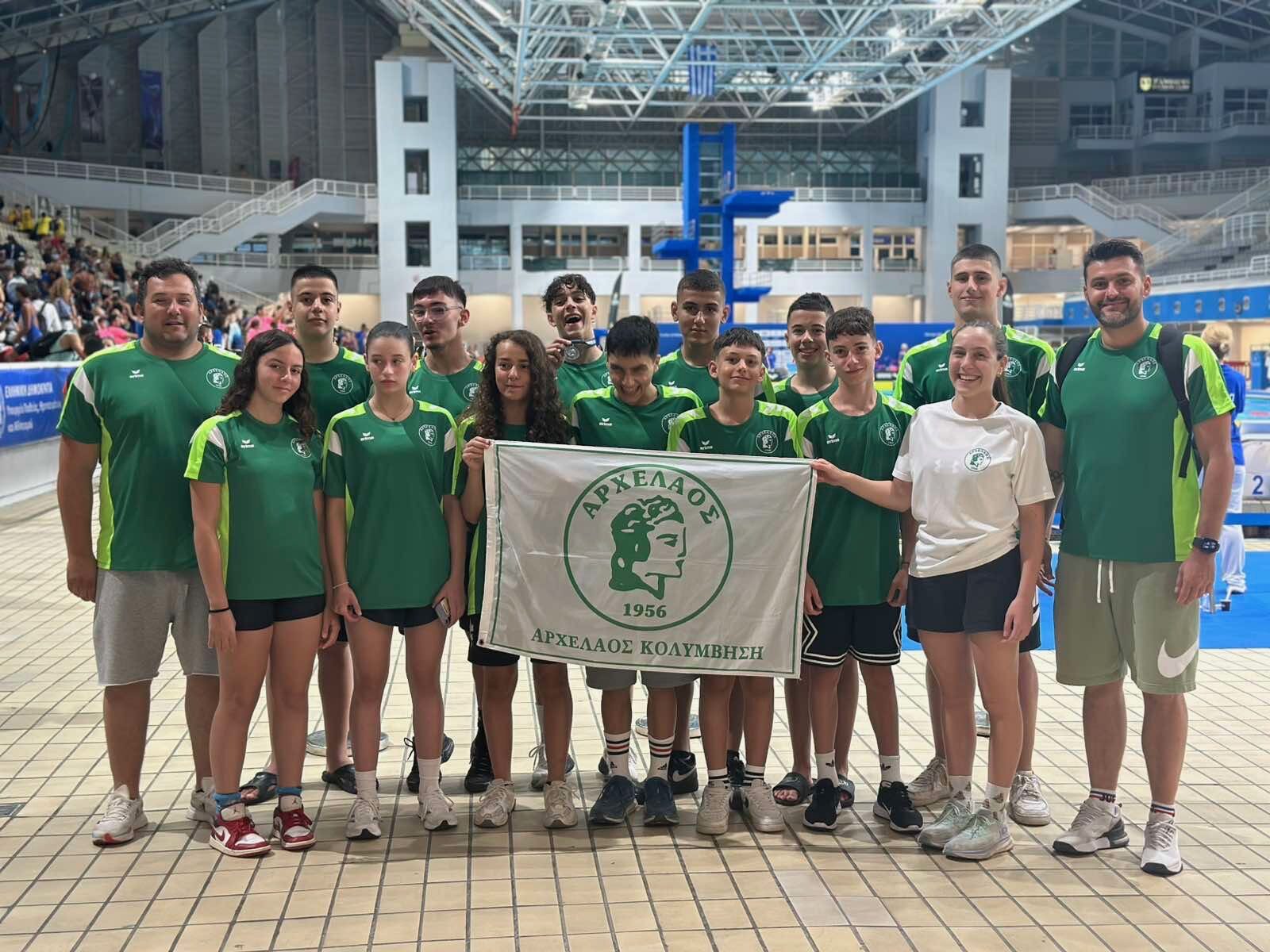 Σάρωσαν τα δελφίνια του Αρχέλαου Κατερίνης στη τελική φάση στο Πανελλήνιο Πρωτάθλημα κολύμβησης!