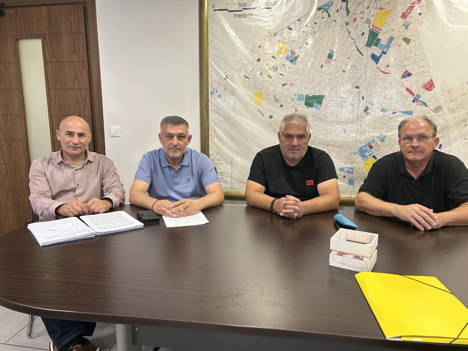 Ενημερωτική Επίσκεψη του Βουλευτή Κομνηνού Δελβερούδη στη ΔΕΥΑ Κατερίνης