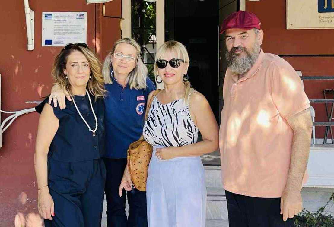 Συνάντηση εργασίας της Αντιπεριφερειάρχη με την προϊσταμένη του ΕΚΑΒ