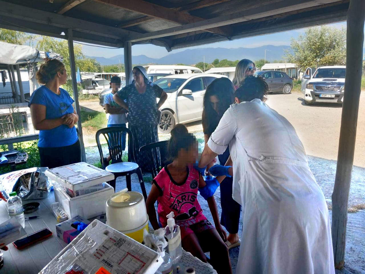 Δράση Εμβολιασμού Παιδιών Ρομά με αφορμή την Παγκόσμια Ημέρα Ηπατίτιδας Β