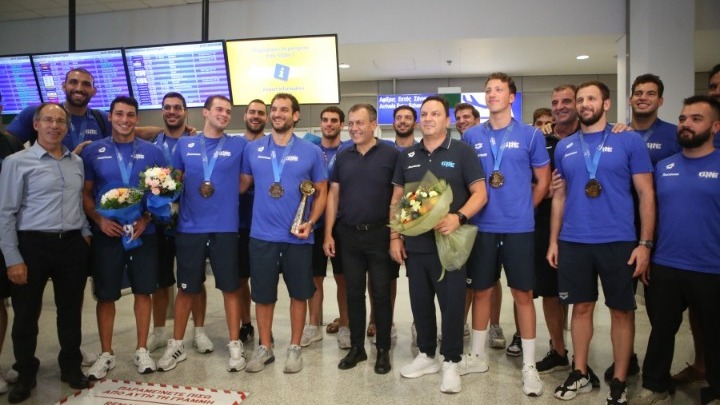 Εθνική Πόλο ανδρών: Θερμή υποδοχή στο «Ελευθέριος Βενιζέλος»