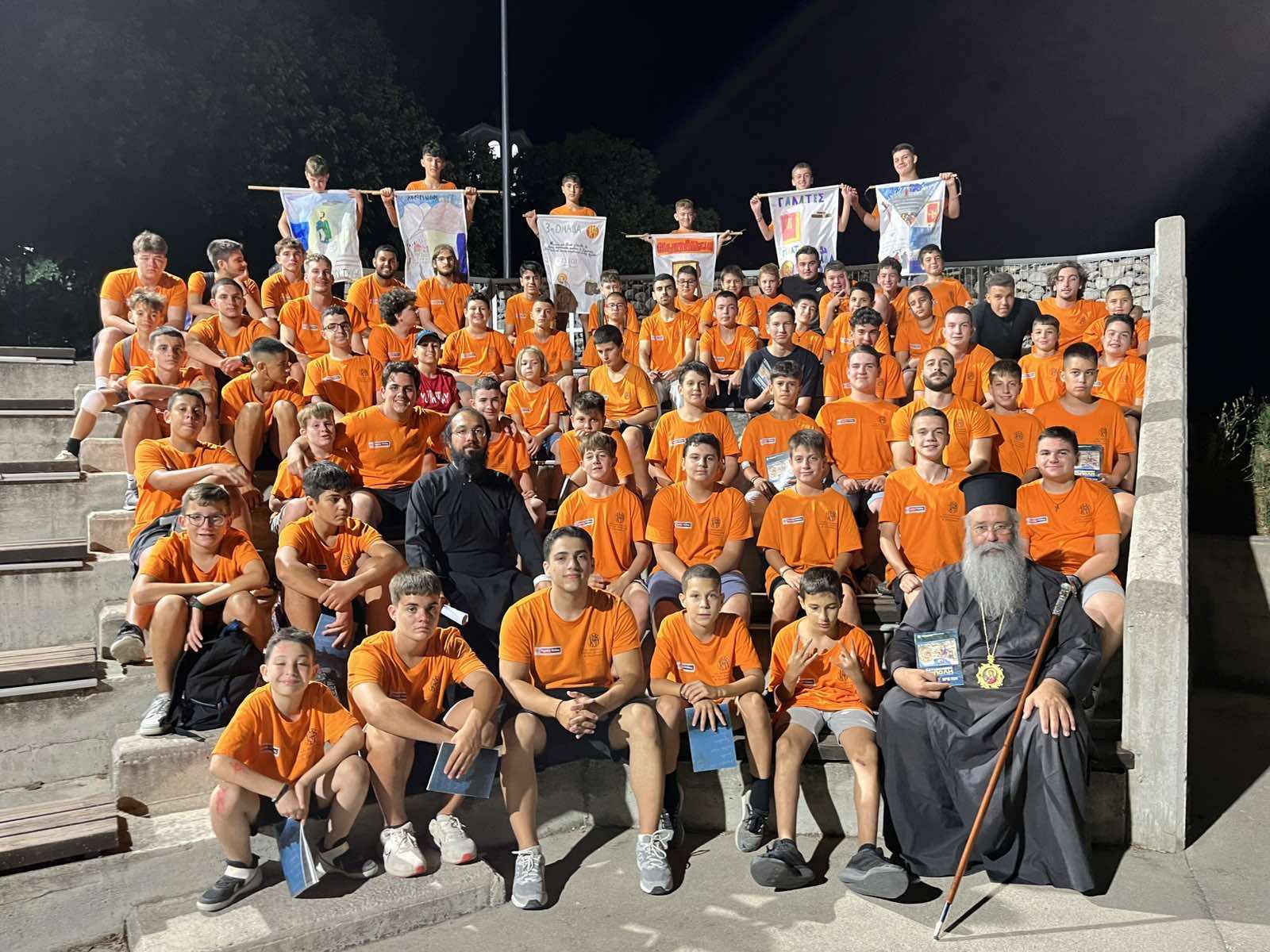 Επίσκεψη του Μητροπολίτη Κίτρους σε κατασκηνώσεις της Πιερίας