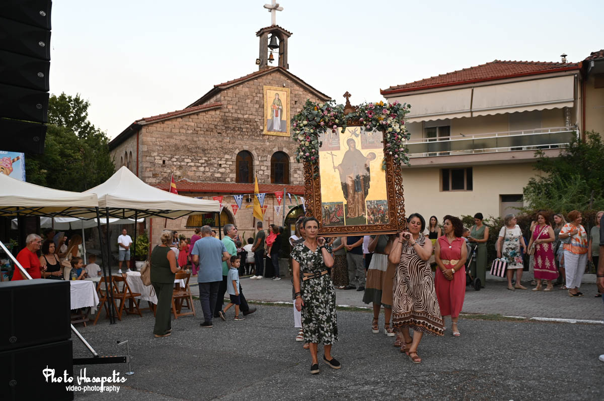 Με θρησκευτική ευλάβεια ο Εορτασμός της Αγίας Παρασκευής στον Κολινδρό