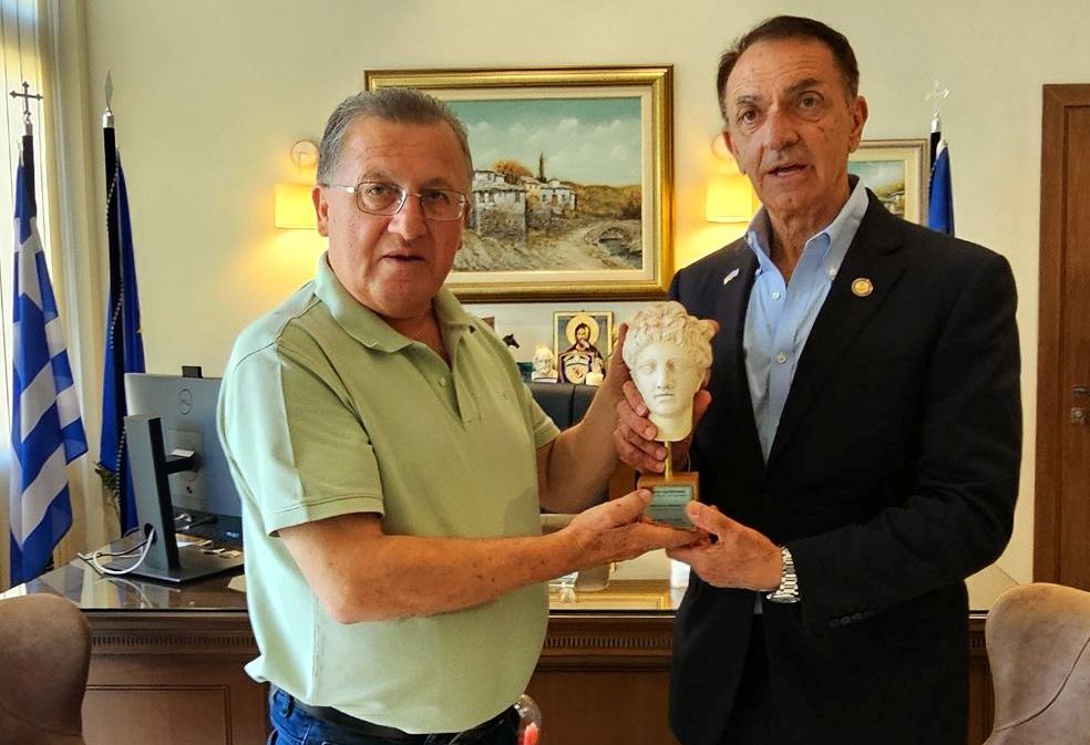 Συνάντηση του Δημάρχου Κατερίνης με τον Δήμαρχο του Φορτ Λόντερντεϊλ των Η.Π.Α.