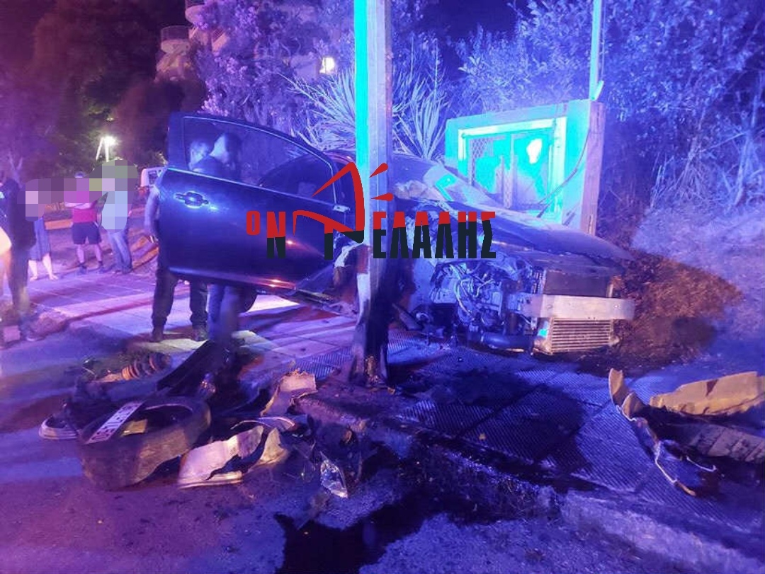 Κατερίνη: Τροχαίο ατύχημα λίγο μετά τα μεσάνυχτα