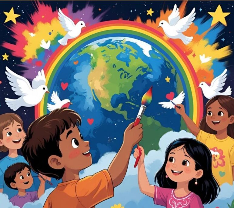 «Τα παιδιά ζωγραφίζουν για την Ειρήνη» στην Κατερίνη