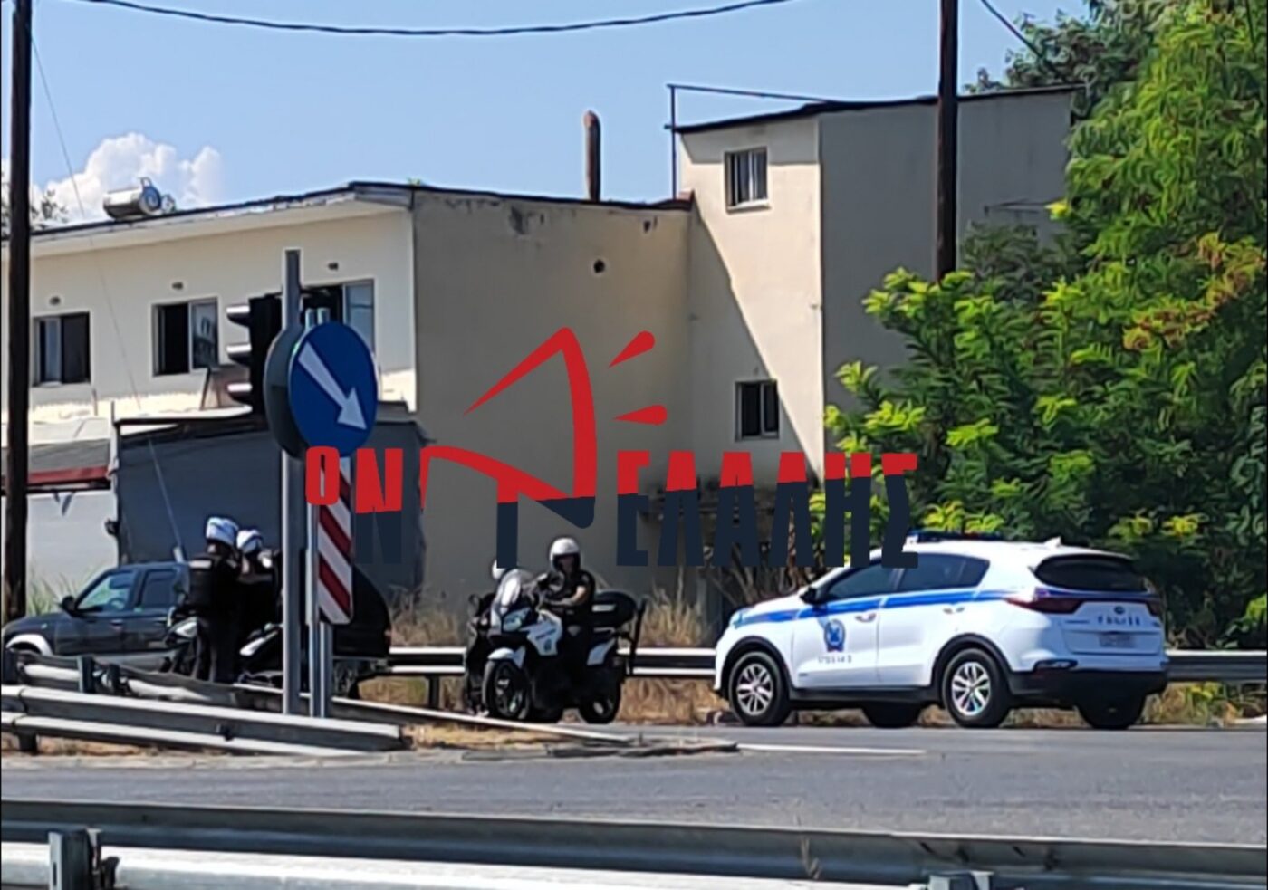 Τροχαίο στην Κατερίνη: Τραυματίστηκε αναβάτης μηχανής σε σύγκρουση με δύο οχήματα (vid)