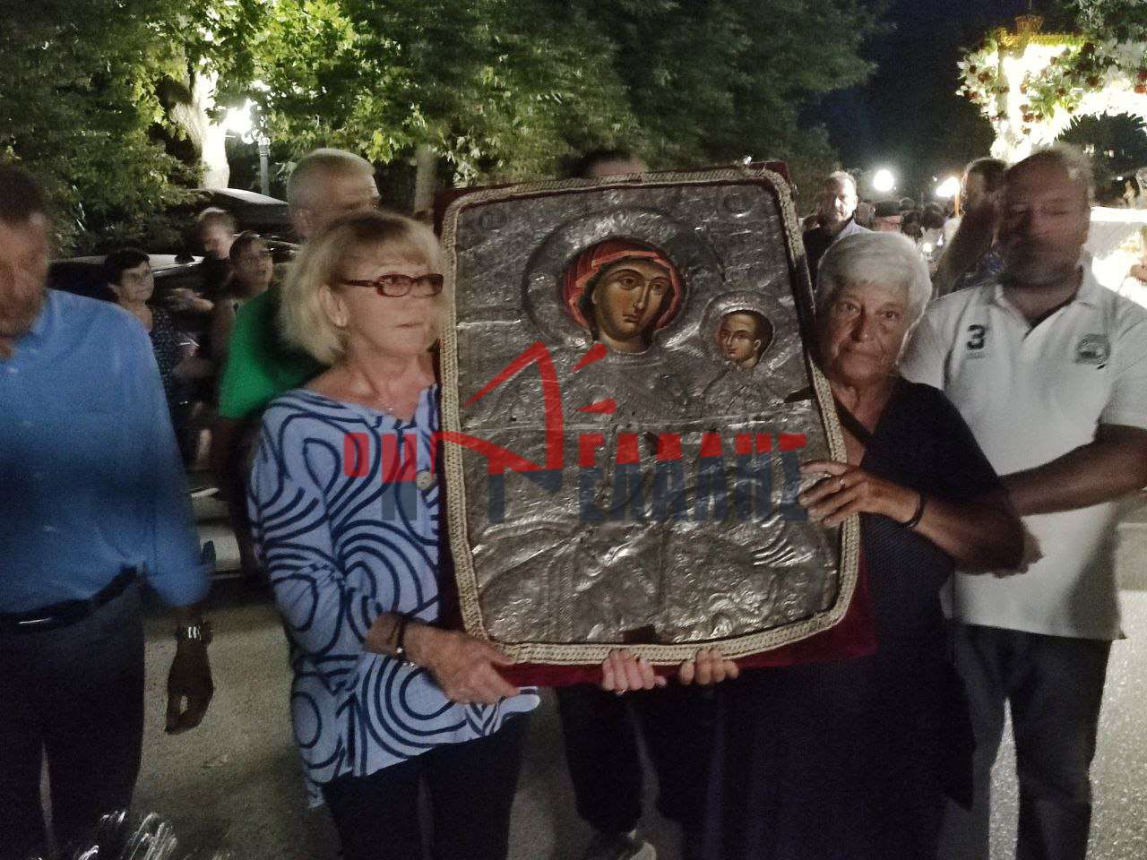 Σκοτίνα: Με κατάνυξη η Λιτανεία για τα Εννιάμερα της Παναγίας