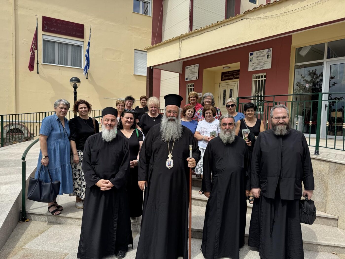 Επίσκεψη στελεχών του «Χριστοδούλειου Οίκου Ξενίας» στα Συσσίτια «Άρτος ο Επιούσιος»