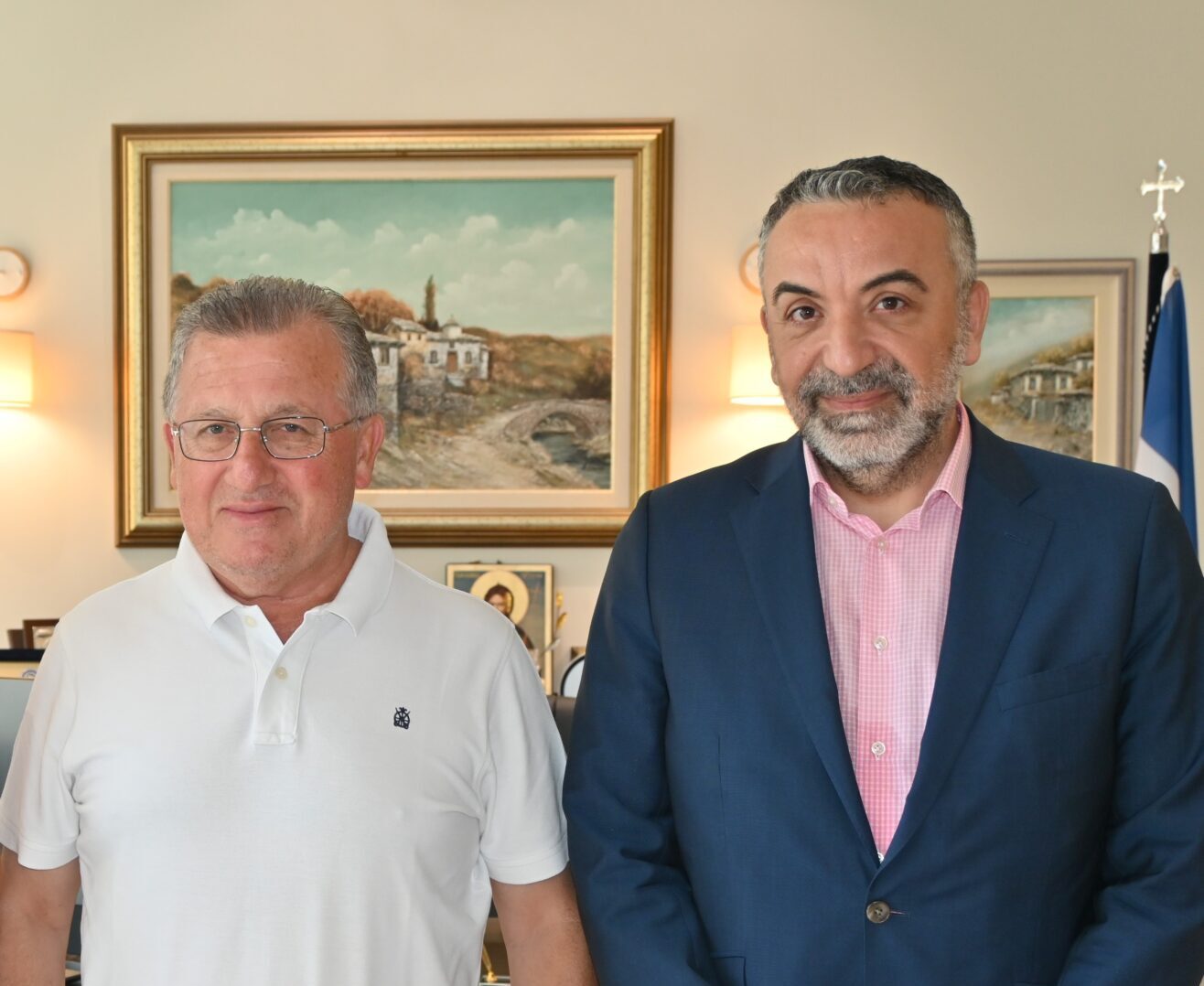 Στο Δημαρχείο Κατερίνης ο Γενικός Πρόξενος της Ελλάδας στην Φρανκφούρτη