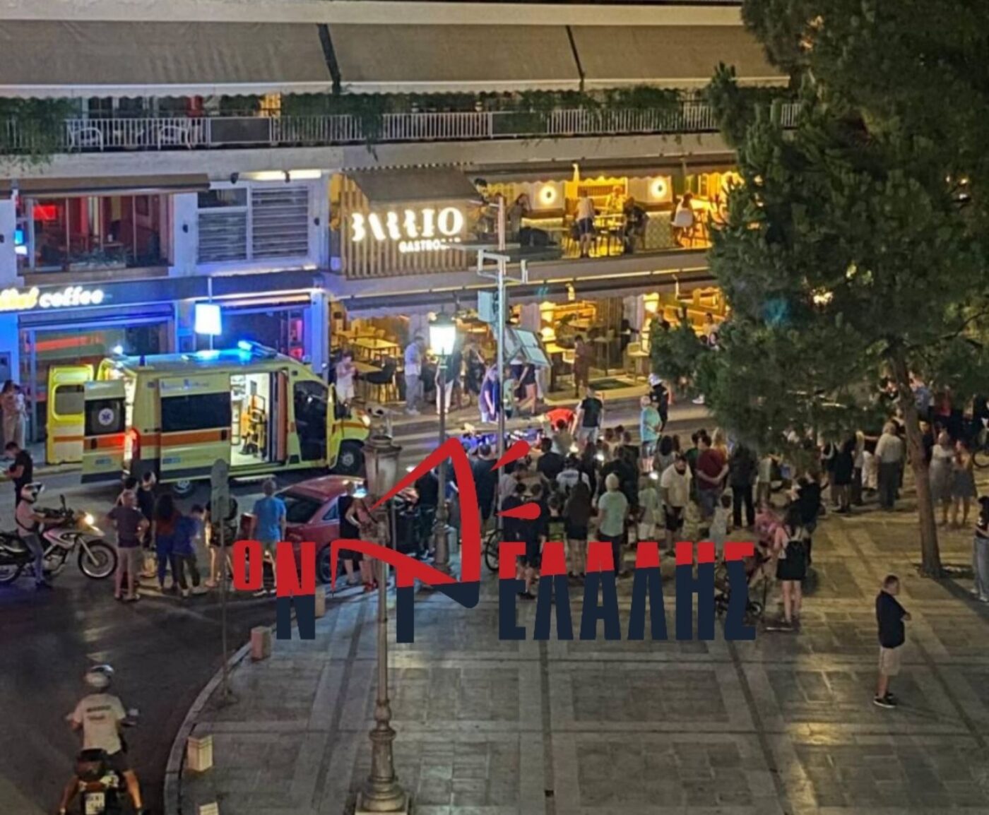 Άγρια συμπλοκή με τραυματισμό στο Πάρκο της Κατερίνης (vid)