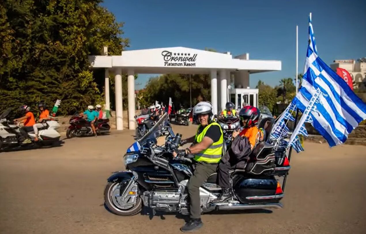 Στον Πλαταμώνα και τον Όλυμπο οι Honda Gold Wing Riders για το 2ο Greek Party με 92 μηχανές από 16 χώρες
