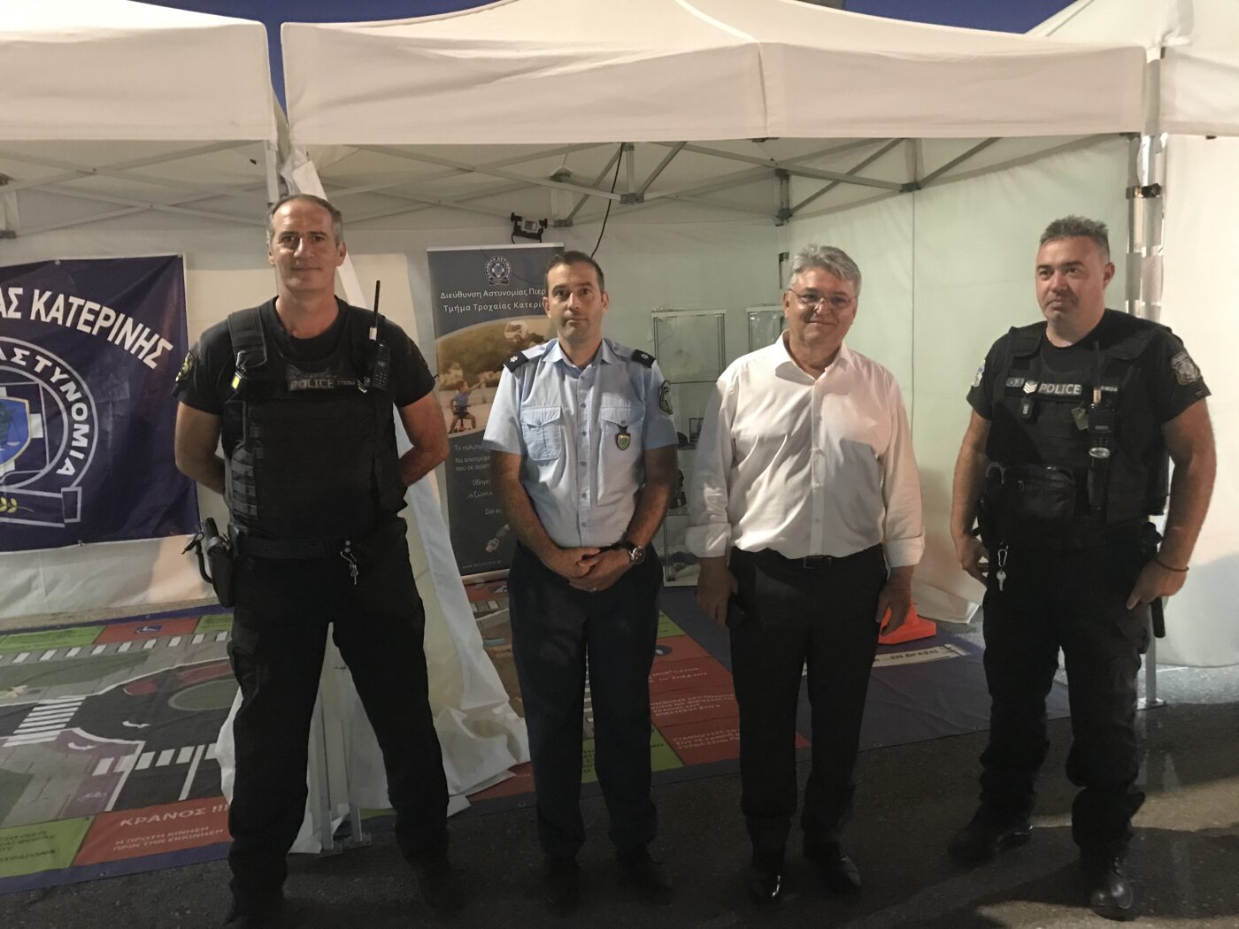 Ο Πρόεδρος της “ΝΙΚΗΣ”, κ. Δημήτρης Νατσιός, στο Εμπορικό Φεστιβάλ Κατερίνης