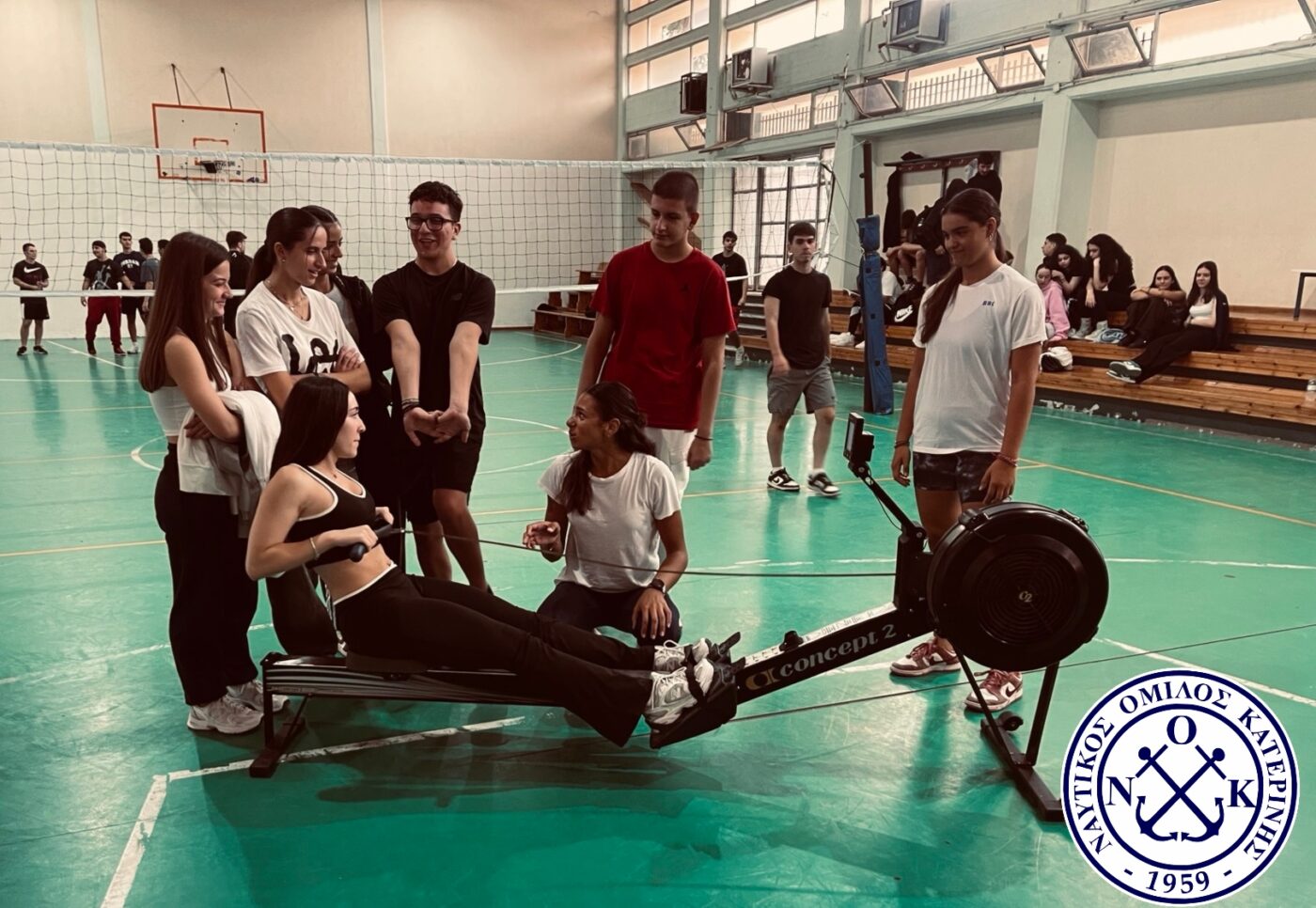 Πανελλήνια Ημέρα Σχολικού Αθλητισμού και επίδειξη Κωπηλασίας στο 1ο ΓΕΛ Κατερίνης