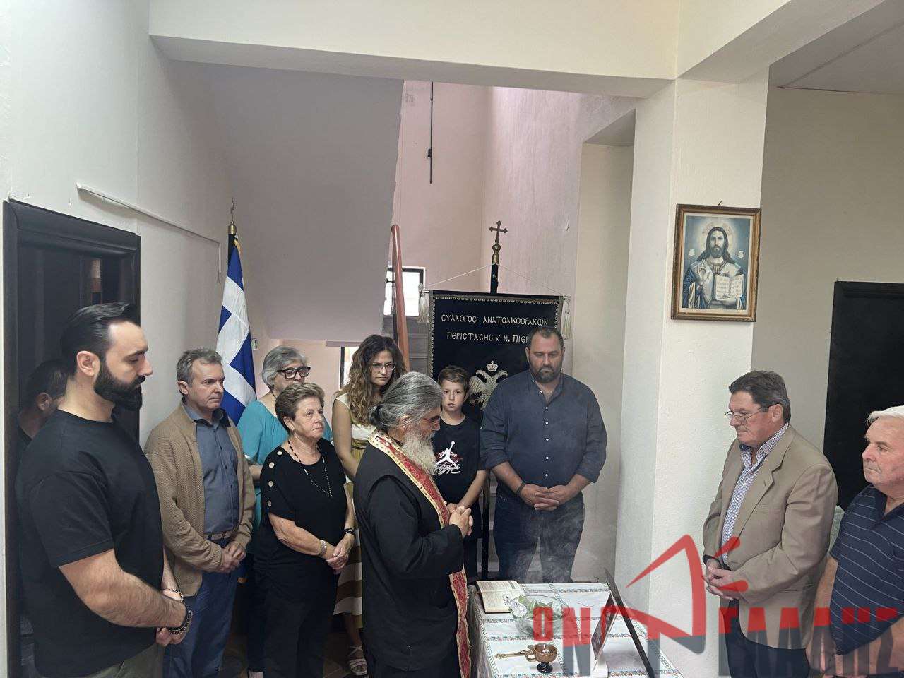 Ξεκίνησε με Αγιασμό η Νέα Χρονιά για τον Σύλλογο Ανατολικοθρακών Περίστασης  