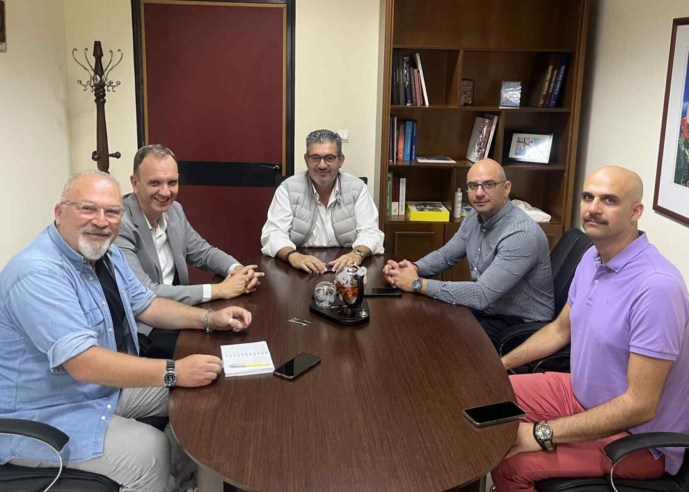 Συνάντηση Προέδρου Επιμελητηρίου Πιερίας με τον Πρόεδρο & στελέχη του ΔΙ.ΠΑ.Ε. – Τμήμα Εφοδιαστικής Αλυσίδας Κατερίνης