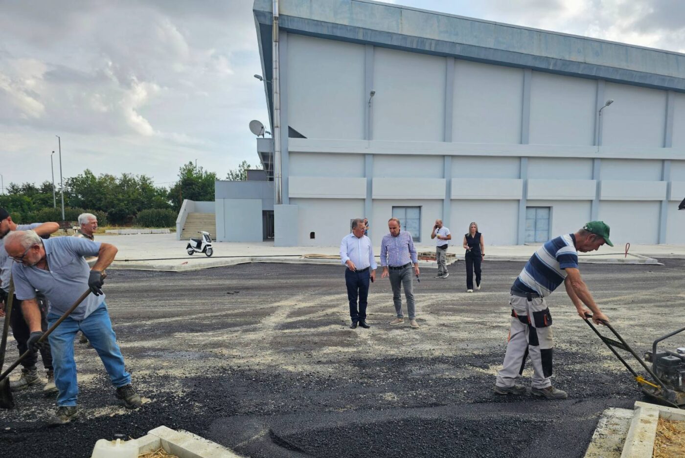 Δήμος Κατερίνης: Αναβαθμίζεται το Κλειστό Γυμναστήριο στον Σιδηροδρομικό Σταθμό