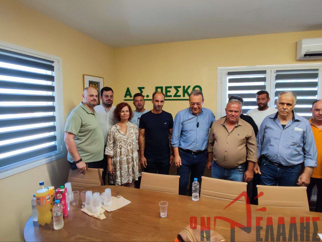 Στον ΑΣ ΠΕΣΚΟ Κονταριώτισσας ο Σωκράτης Φάμελλος