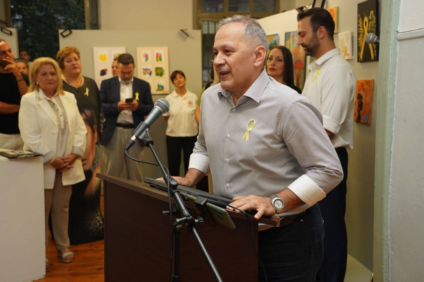 Μ. Γεωργιάδης: Πινελιές Τέχνης και Ελπίδας με νόημα και ψυχή στην Αστική Σχολή