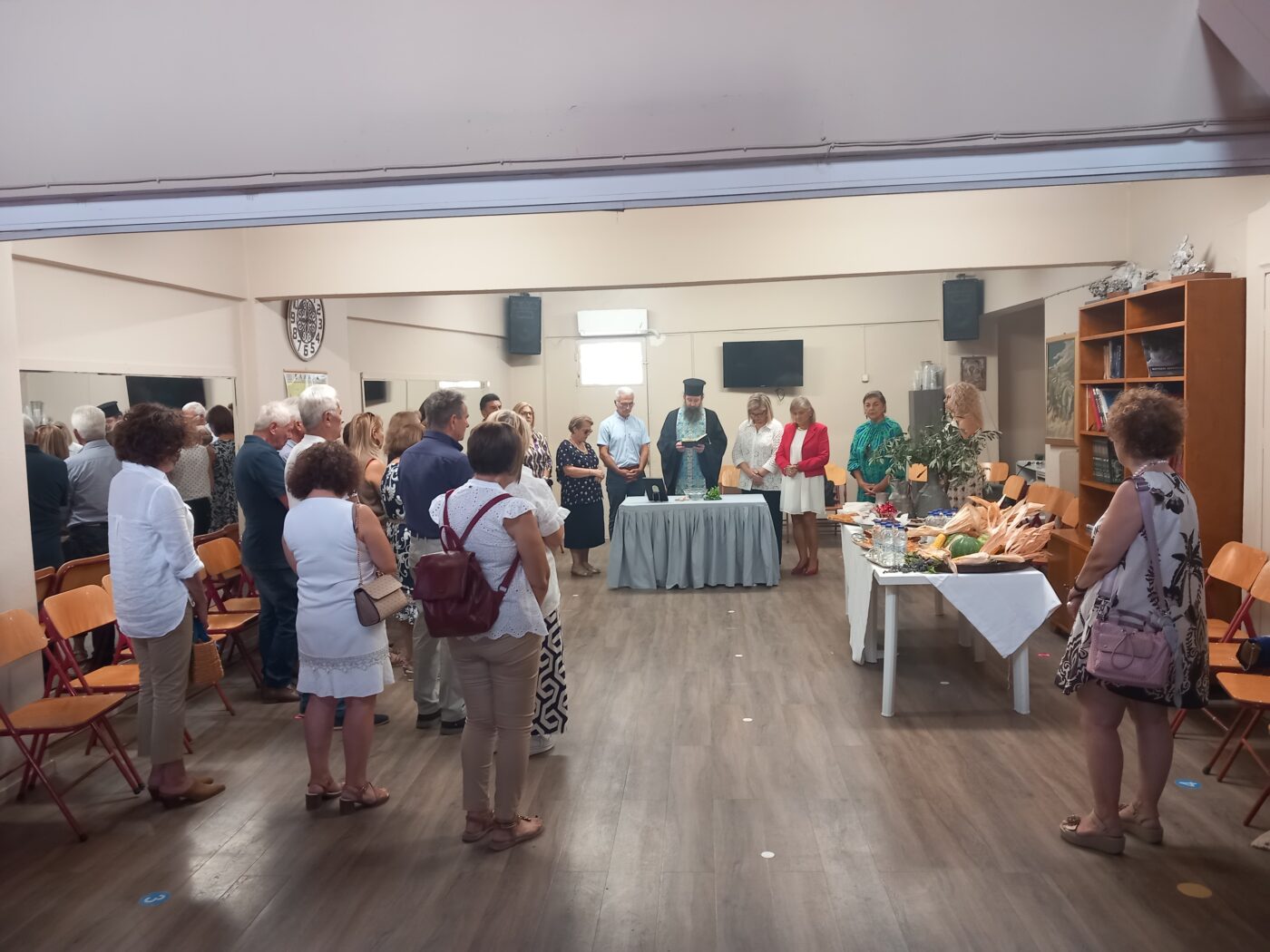 Ο Αγιασμός στο Λύκειον των Ελληνίδων Κατερίνης