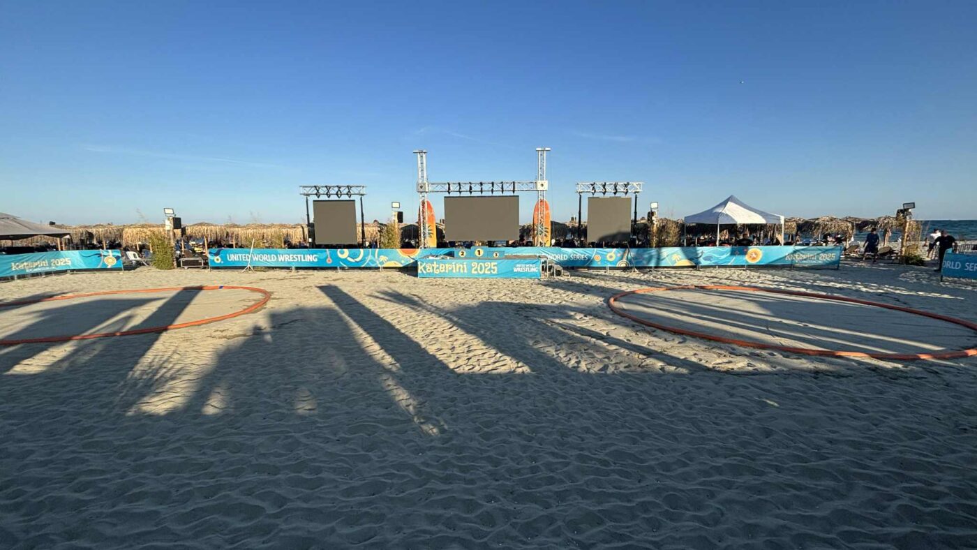 Παραλία Κατερίνης: Ρεκόρ συμμετοχών στο Παγκόσμιο Πρωτάθλημα Beach Wrestling