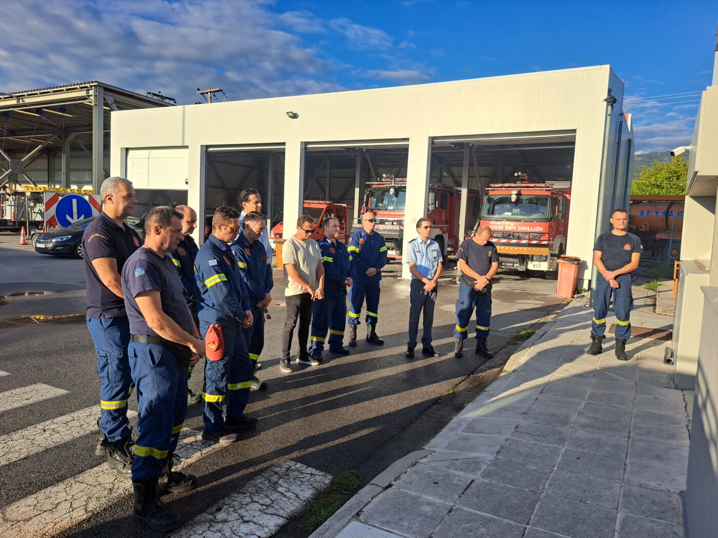 Λεπτοκαρυά: Αγιασμός στο Πυροσβεστικό Κλιμάκιο με ευχές για υγεία και δύναμη