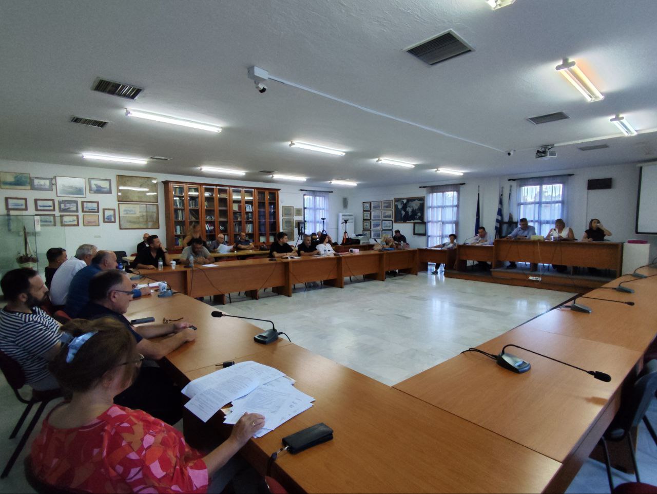 Συνεδρίαση Δημοτικού Συμβουλίου Δίου-Ολύμπου με έμφαση σε έργα διευθέτησης χειμάρρων