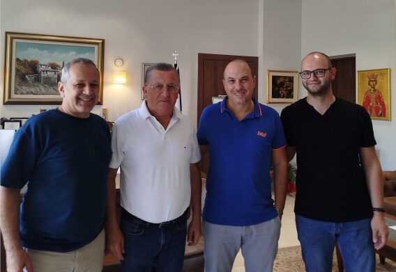 Συνάντηση του Π.Τ. Φυσικοθεραπευτών Πιερίας με τον δήμαρχο Κατερίνης