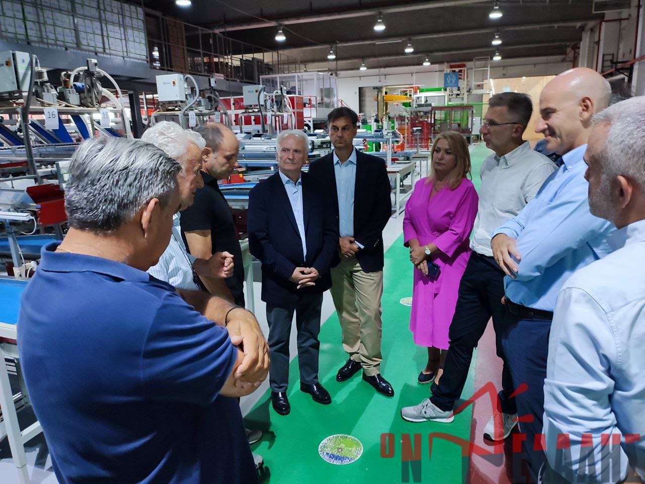 Στην «ΖΕΥΣ Ακτινίδια» το κυβερνητικό κλιμάκιο