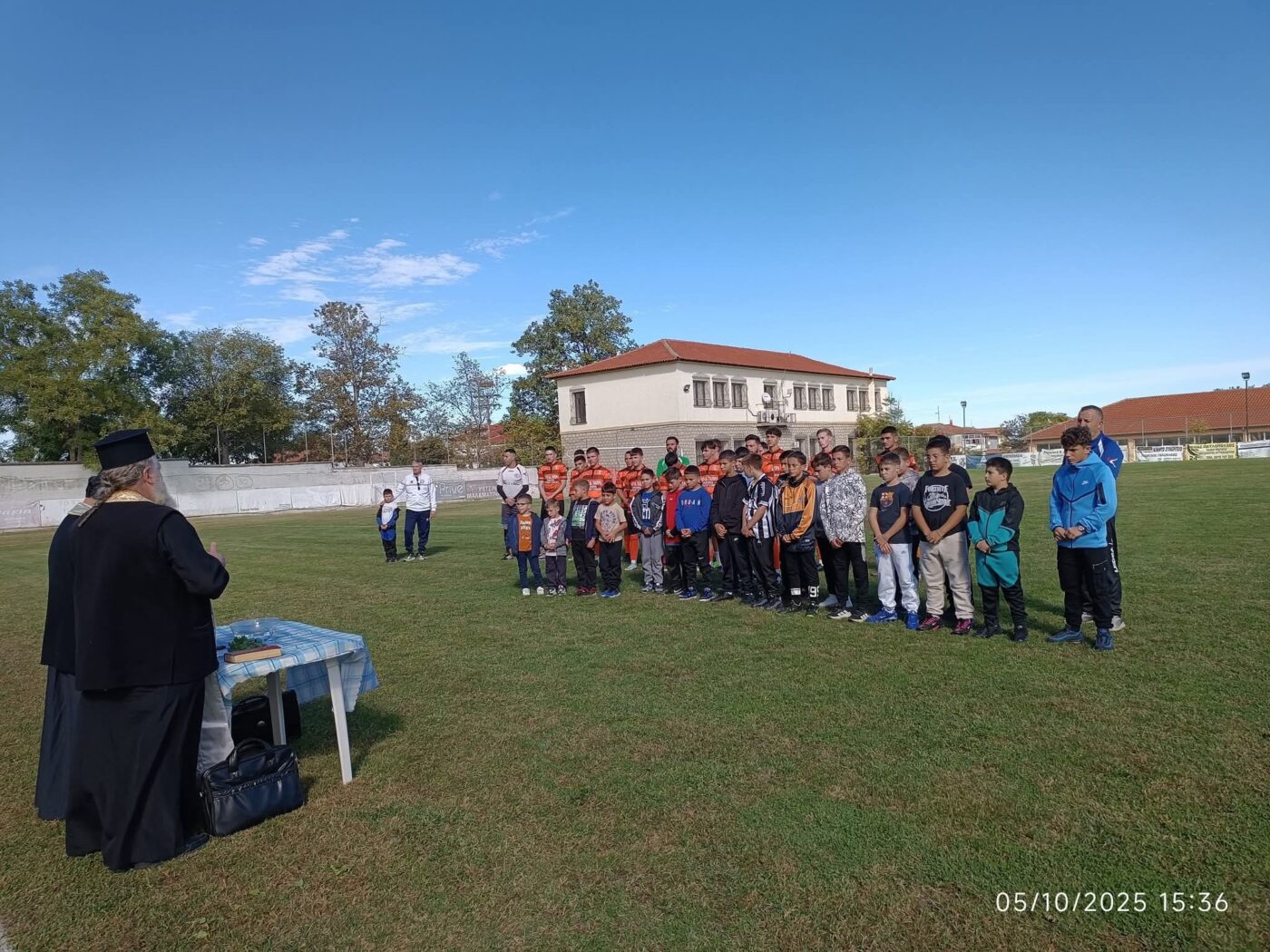 Αγιασμός για τη νέα αγωνιστική περίοδο της Αναγέννησης Κολινδρού