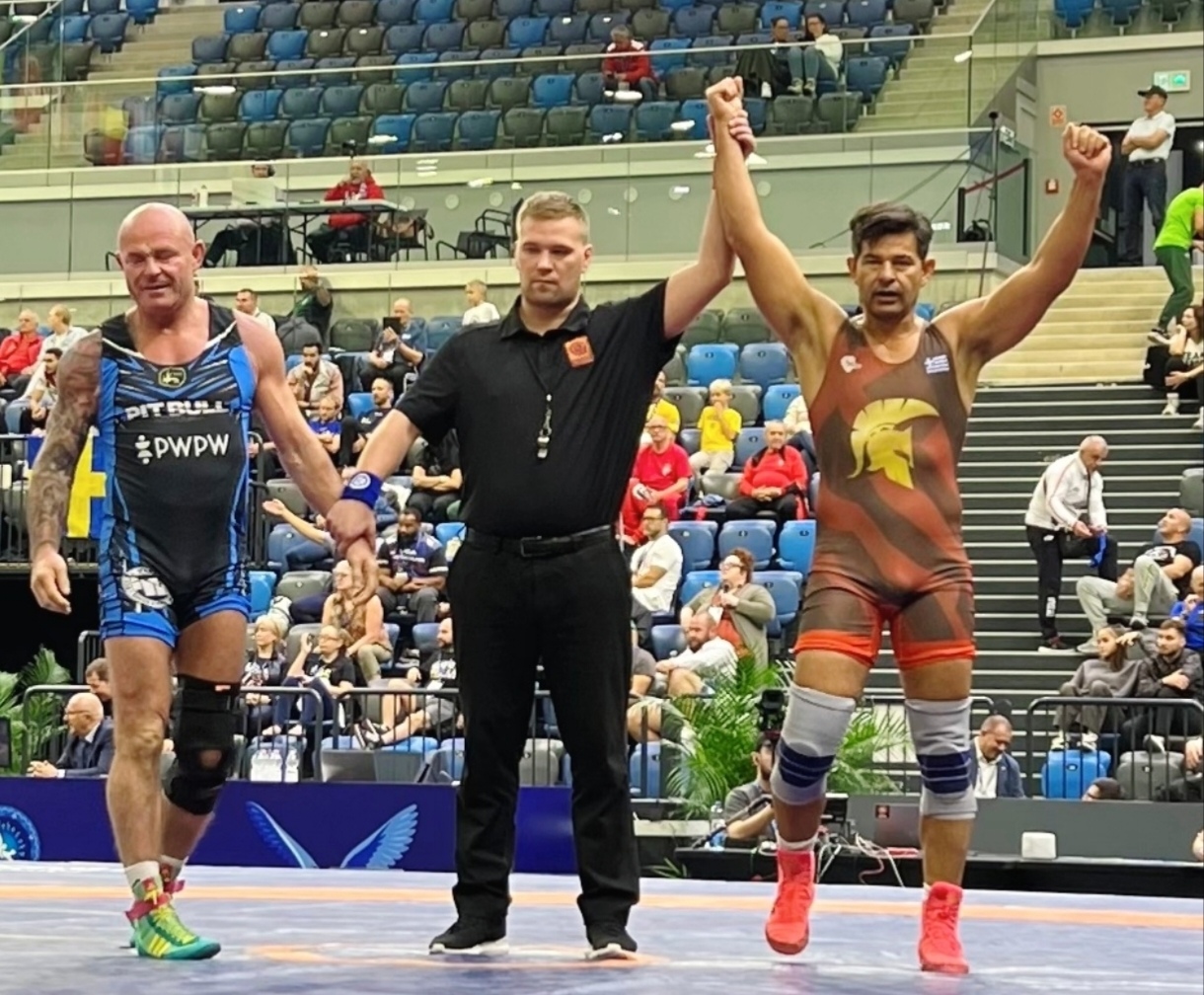 Χάλκινο παγκόσμιο μετάλλιο για τον Κατερινιώτη Βασίλη Μπατάλα στην Ουγγαρία