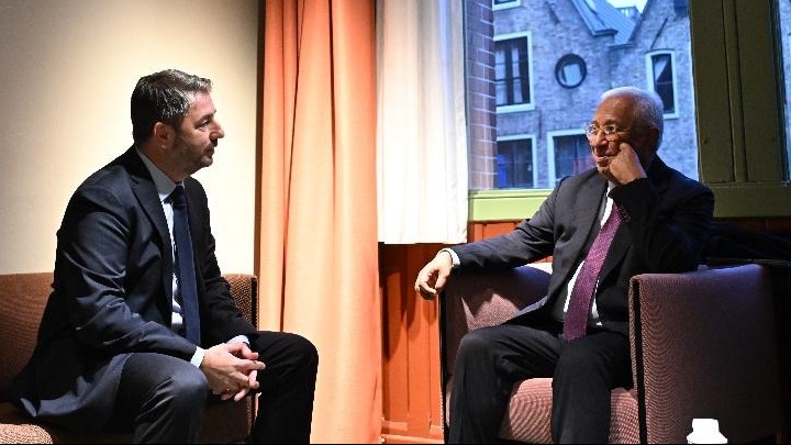 Συνάντηση Ανδρουλάκη – Κόστα: Δεν νοείται συμμετοχή της Τουρκίας στο πρόγραμμα SAFE