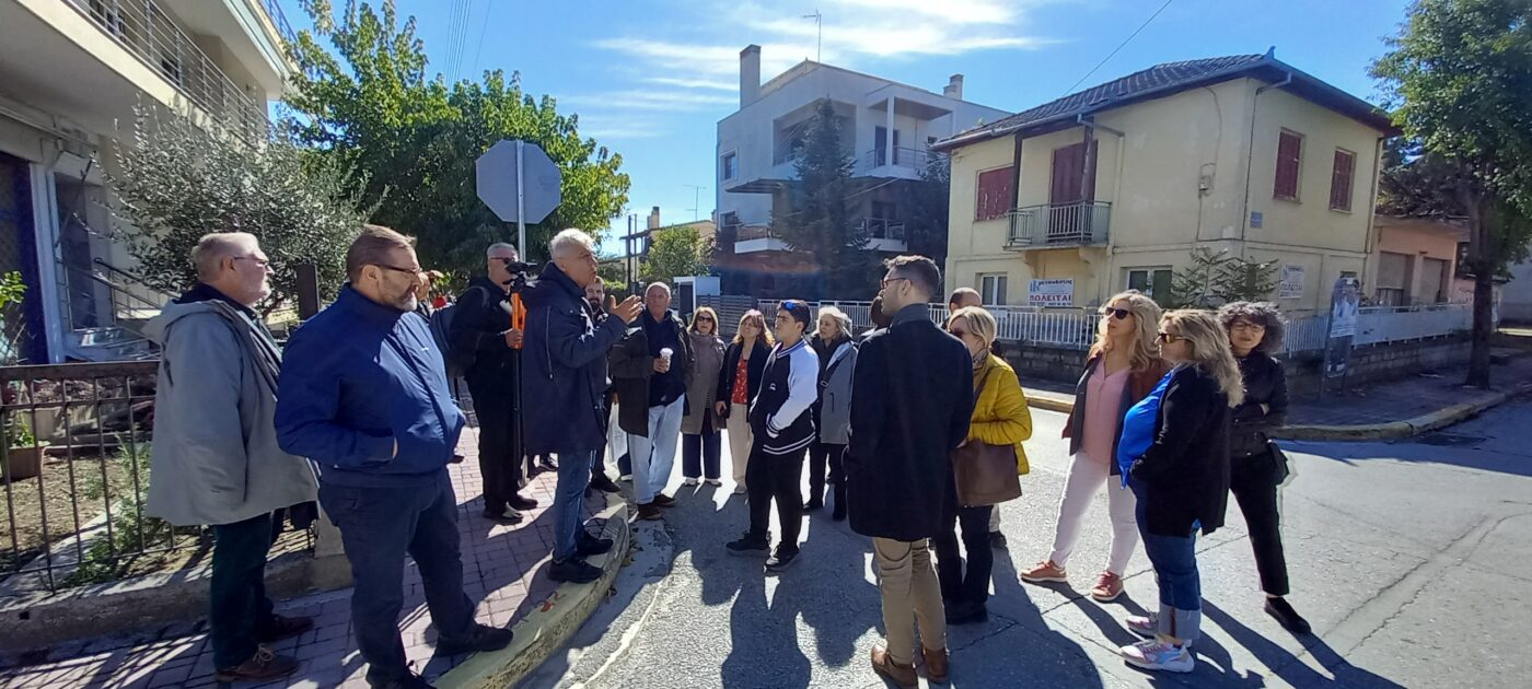 Ο ιστορικός περίπατος στο συνοικισμό των Ευαγγελικών