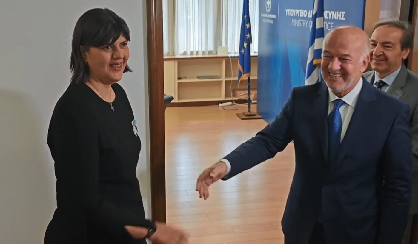 Στην Αθήνα η Λάουρα Κοβέσι – Τι ζήτησε από τον Υπ. Δικαιοσύνης