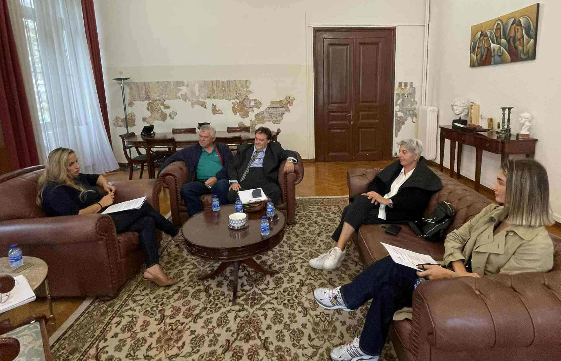 Λίκνο των Μουσών: Συνάντηση με τη συντονίστρια του Γραφείου του Πρωθυπουργού