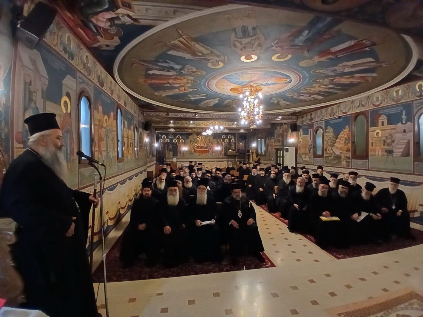 Ο Μητροπολίτης Μεσσηνίας στην Ιερατική Σύναξη της Ι.Μ. Κίτρους