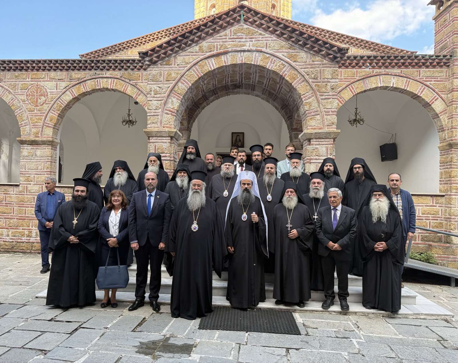 Προσκύνημα του Πατριάρχη Βουλγαρίας κ.κ. Δανιήλ στην Ιερά Μονή του Αγίου Διονυσίου εν Ολύμπω