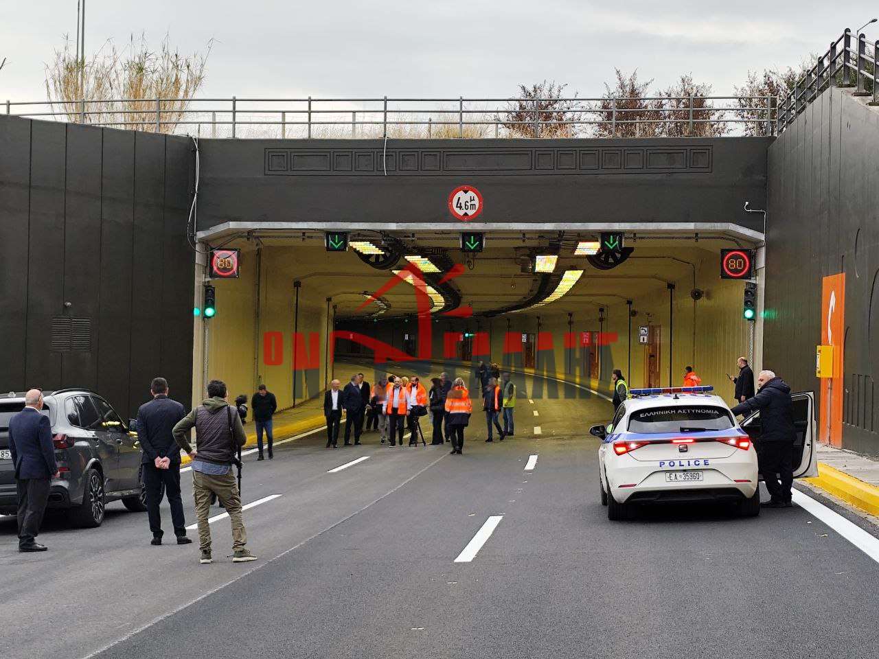 Τέλος στην αναμονή! Η σήραγγα της Κατερίνης παραδίδεται ασφαλής στην κυκλοφορία (vid)