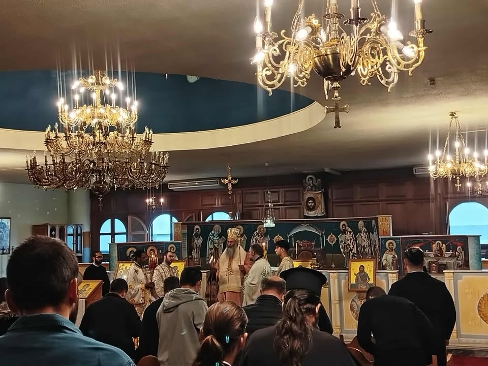 Θεολογική Σχολή ΑΠΘ: Θεία Λειτουργία από τον Μητροπολίτη Κίτρους κ. Γεώργιο