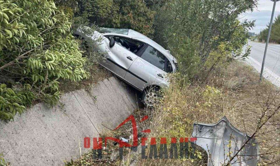Τροχαίο ατύχημα στην Λεπτοκαρυά