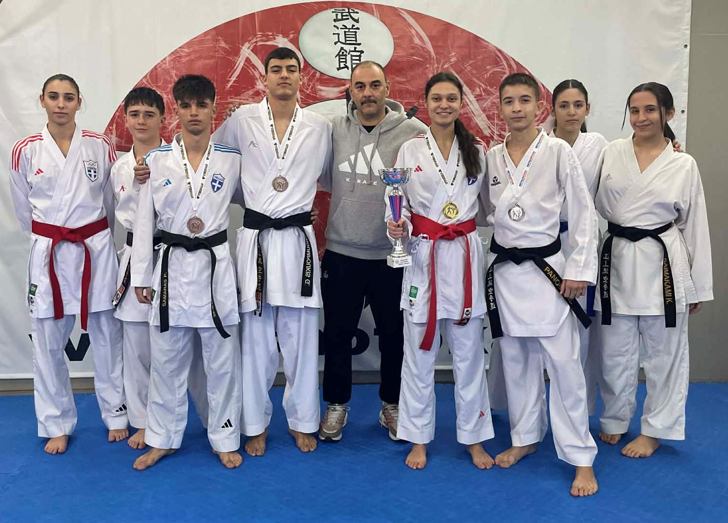 Καράτε Budokan Κατερίνης: 4 μετάλλια στο Πανελλήνιο Πρωτάθλημα